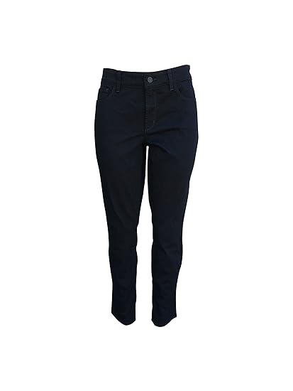 nydj alina convertible ankle jeans black