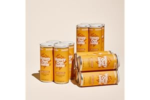 Joe Coffee Company - Honey Oat Latte Ready-to-Drink Specialty Coffee Cans (Pack of 12) | NYC Roaster, Rainfoest Alliance Certified, Kosher, Climate-Friendly