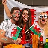 AhfuLife Welsh Flag Tattoos 24 Sheets St. David's Day Party Decor view 6