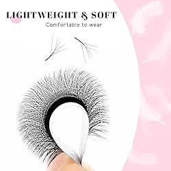 TDANCE W Eyelash Extensions 5D Premade Fans W