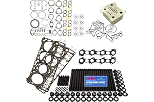 6.4L Revive Kit #3 w/ARP Studs Head Gaskets Oil Cooler Int & Exh Gaskets - Fits Ford 6.4L 6.4 Powerstroke Kit - 2008-2010 - DK Engine Parts
