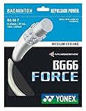 YONEX BG 66 Force Badminton String - White