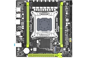 X79SE-Plus LGA 2011 Motherboard, M-ATX Motherboard for Intel Xeon E5 V1 V2, Core i7 CPU, PCIe 16X, 4xDDR3, 3xSATA2.0, 10xUSB2