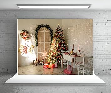 Sfondi Natalizi Vintage.Pavimenti In Legno Vintage Fondali Fotografia Sfondi Muro Sfondi Per Calze Di Natale Per La Festa Di Natale Amazon It Elettronica