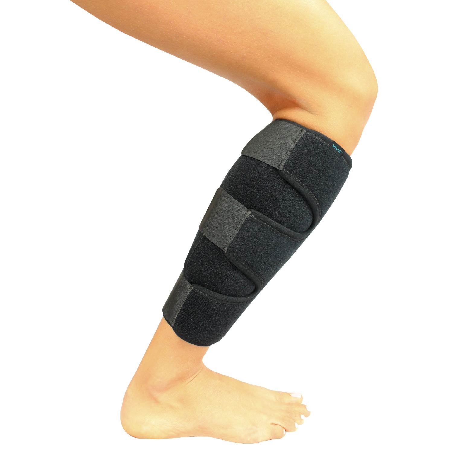 Vive Calf Brace Adjustable Shin Splint Support Lower Leg