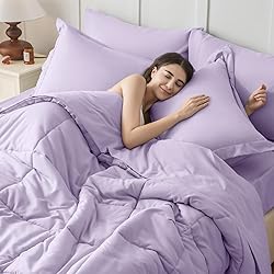 JOLLYVOGUE Queen Comforter Set, Ultra-Soft Bed in a