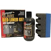 Forever Black Truck Bed Liner Gel - Black Colored Dye, Water Based, UV Protection, Silicone and Oil Free