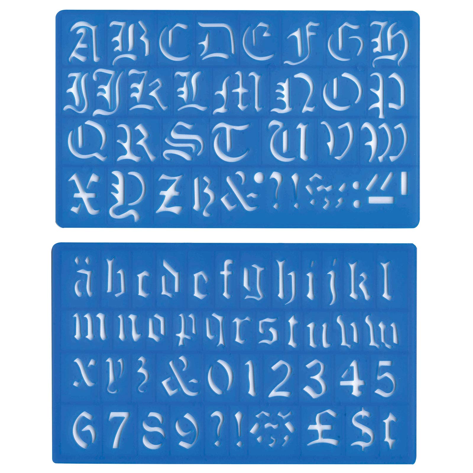 Major Brushes 30 mm Old English Stencil Set