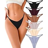 UNDER THE SEA 10 Pack G String Thongs for Women Seamless Underwear Low Rise No Show Thong Stretch Womens Panties Sexy XS-2XL
