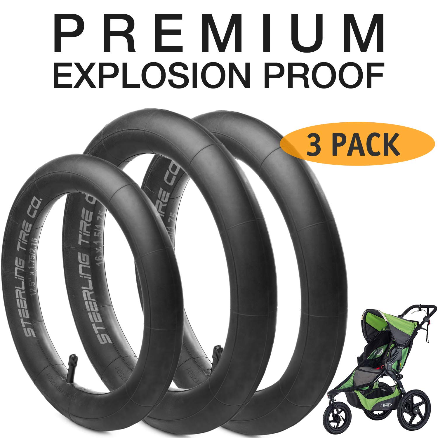 bob double stroller tire tube