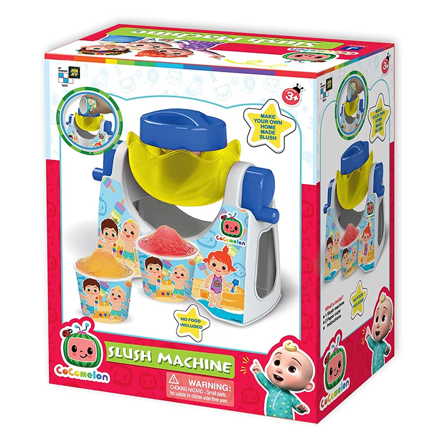 CoComelon Slush Maker Machine Toy | Slushy Surprise Chill Out with Fun and Flavors | Age 3+