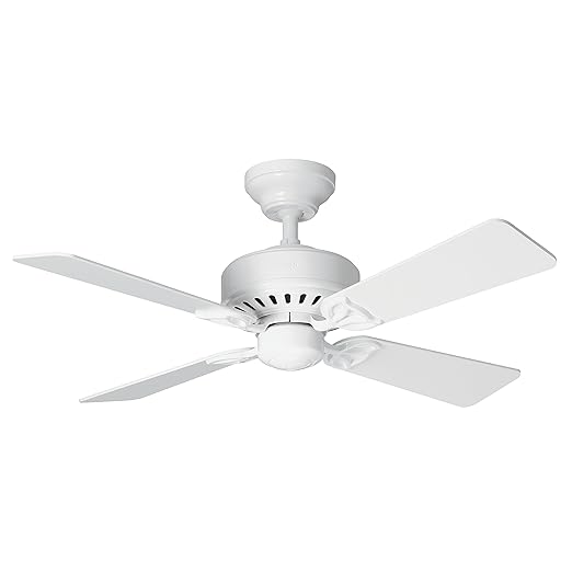 Hunter Fan 24170 Hunter Bayport White 107 Cm Ceiling Fan Amazon