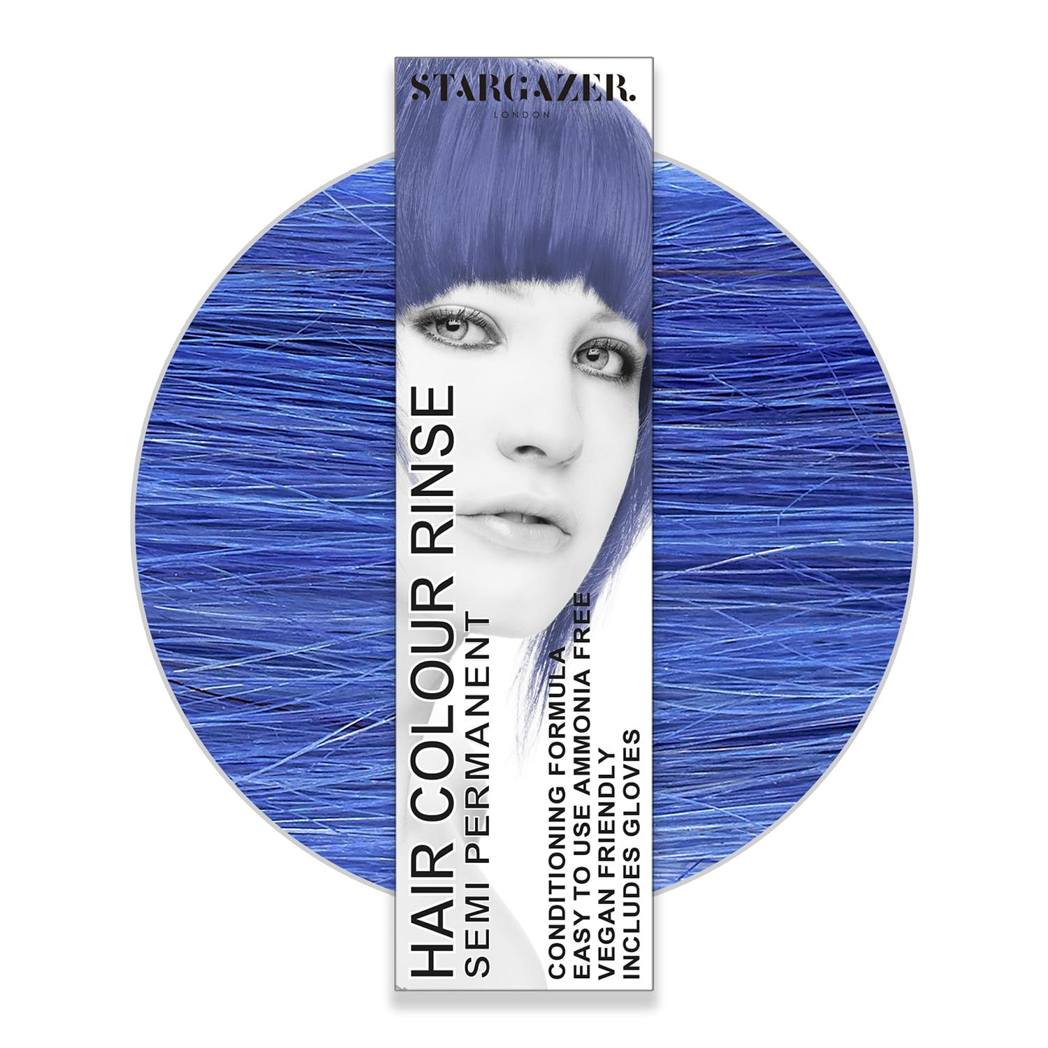 Stargazer Semi Permanent Hair Dye, Soft Violet