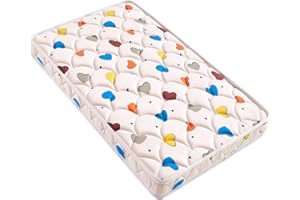 VIVIDVIBEBEARPAS Baby Bassinet Mattress 33 x 20 inches- Firm Support and Comfort Premium Foam,Noiseless and Odorless,Hypoallergenic Small Crib Mattress, Fits Moses Basket, Dual Sided with Soft Breathable Fabric