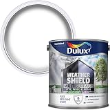 Dulux Weathershield Multi Surface Quick Dry Satin Paint Pure Brilliant White