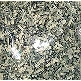 Custom & Unique {Approx 1 Ounce} of Straight Cut Shredded Gift Basket Filler Paper Made From Genuine US Currency w/ Creative American Cool Versatile Fun One Of A Kind Money Design (White & Green)