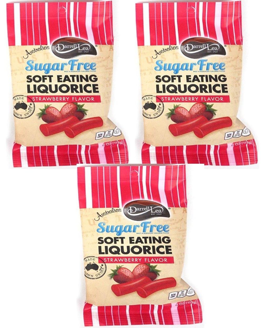 Darrell Lea Sugar-Free Strawberry 