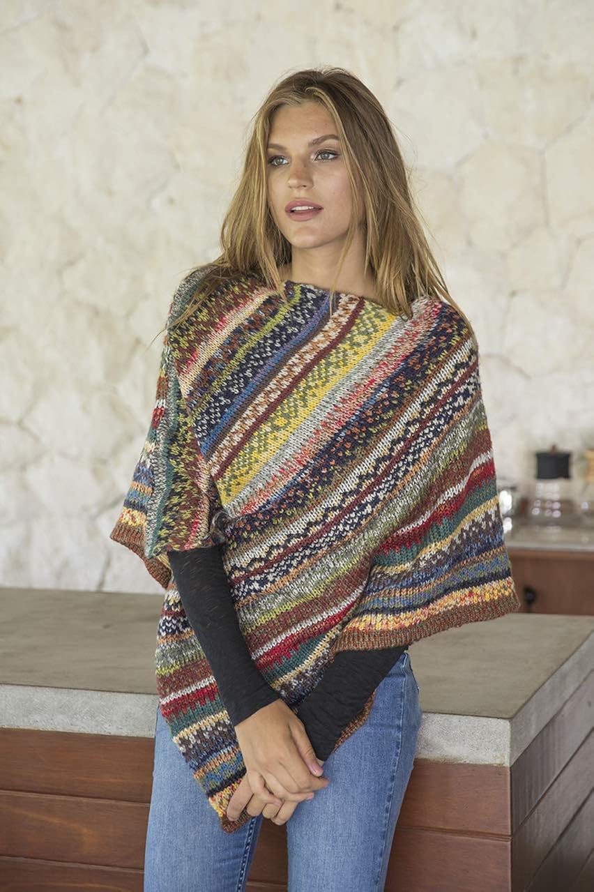 Back From Bali Womens Colorful Knit 