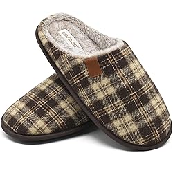 COFACE Womens Mens Cozy Memory Foam Fuzzy Slippers