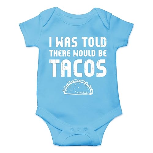 CBTwear I Was Told There Would Be Tacos Baby Bodysuit Cute