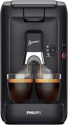 Senseo Maestro Cafetera de cápsulas, Negra, 3 Especialidades