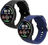 kwmobile 2x Silicone Straps for Xiaomi Watch S4 S3 S1 Active Redmi Watch 5 view 8