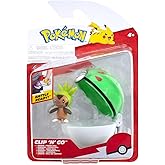Pokémon PKW3641 Clip 'n'Go Poké Ball - Igamaro & Friends Ball, Official Pokéball with 5 cm Figure