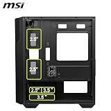 MSI MAG FORGE M110R AIRFLOW Gaming Case with ARGB Fans view 5