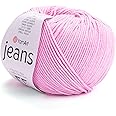 Yarnart Jeans Yarn, Amigurumi Cotton Yarn, Cotton Yarn Crocheting, Knitting Yarn, amigurumi Cotton Yarn, Turkish Yarn, 55% Cotton – 45% PAC (Poliacrylic) Color (20)