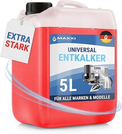 Universal Entkalker Konzentrat I 5 Liter Kanister für Kaffeevollautomaten & Kaffeemaschine I Konzentrat mit Farbindikator I universell einsetzbar für alle Marken