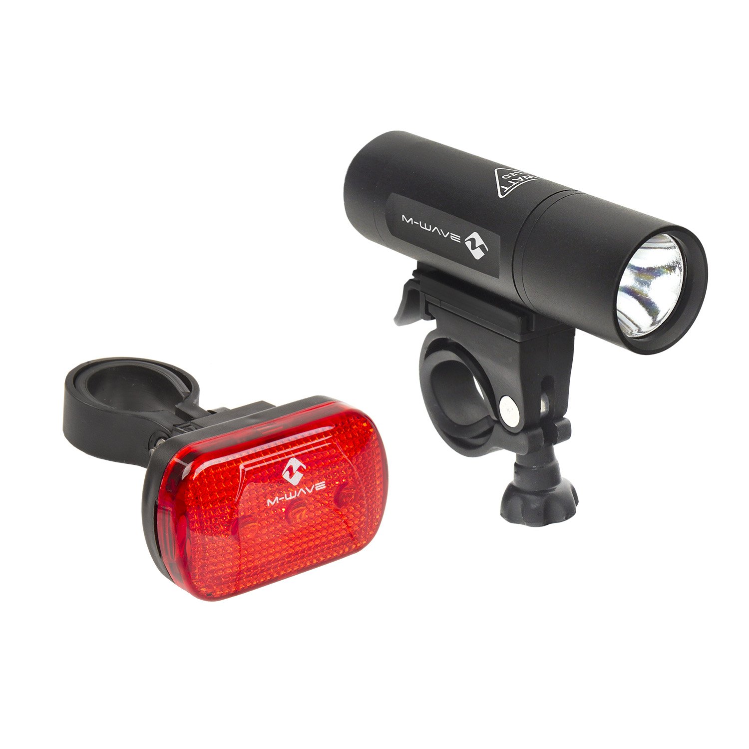 M-Wave Atlas 22 Lamp Set - Black