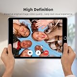 NEW'C Tempered Glass Screen Protector for iPad 9.7 2018/2017 6th/5th Gen view 6