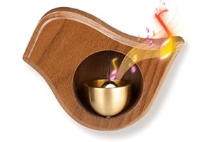 HPX Shopkeepers Bell for Door Opening Chime: Bird Door Chime with Brass Bell Magnets Ring Doorbell Chime Shopkeepers Bell Business Door Entry Chime Door Chimes When Door Opens for Door Home Office Shop