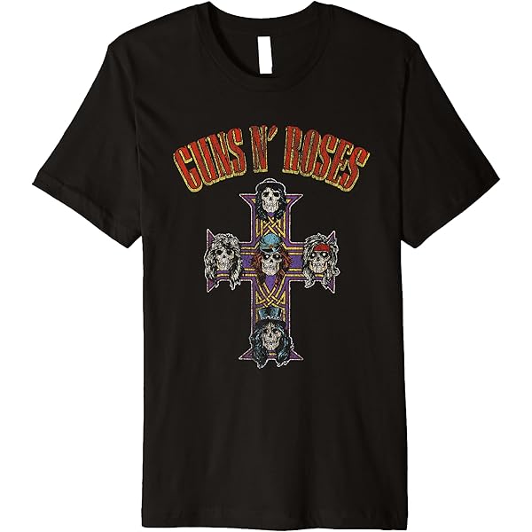ミュージシャン Guns N' Roses 2025 Grey Skulls T-Shirt Tour Exclusive Guns N' Roses 2025 Japan Limited Edition T