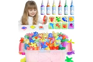 MIROLAM Magic Water Elf Toy Kits - Aqua Fairy Gel Water Pets - DIY Squishy Maker Set - Creative Art Crafts Toy Kits for Kids Activities - Fun Birthday Gifts for Girls Boys Age from 6 7 8 9 10 Years Old