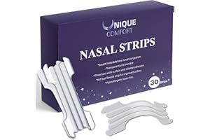 GENERIC Anti Snoring Nose Tape, Nasal Strips Help Breathing, Better Night Sleep, Breathe Better, Increases Oxygen Intake, Snore Stopper, Clear Breath, 30 Count