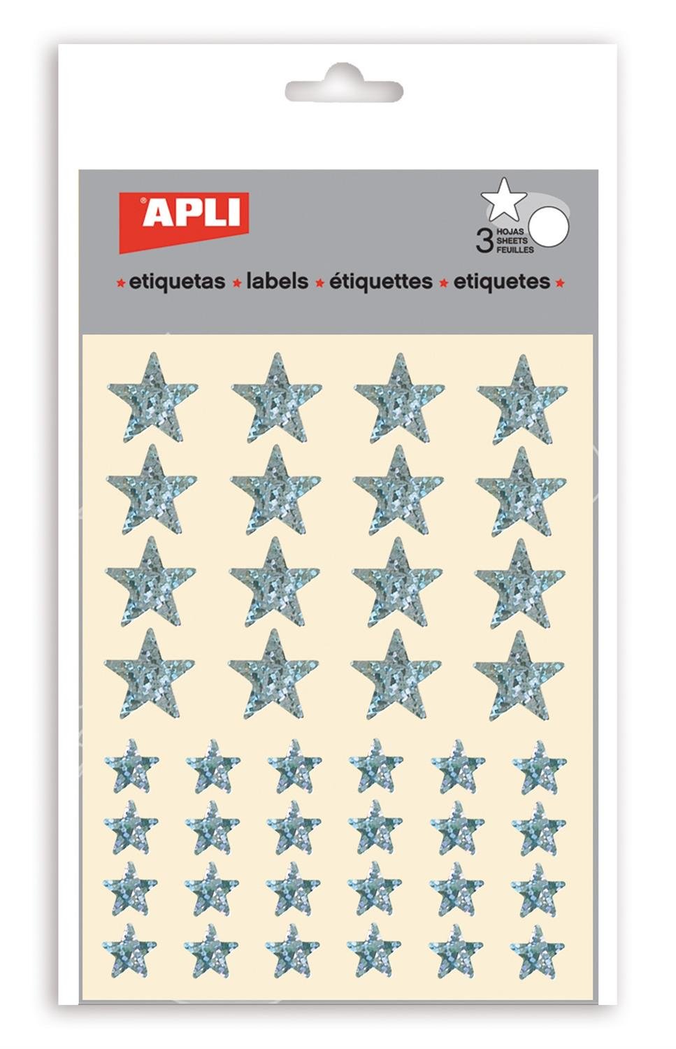 APLI Sticker Bag Star Holographic — image 1
