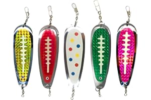 KOKOPROS Hyperglow Teardrop Flashers for Kokanee & Salmon Fishing - Reflective Chrome Finish - Multiple Sizes & Colors - Durable Metal Construction - Enhanced Visibility Lure
