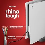 rhinocables CAT5e High-Speed Ethernet Cable 10 Pack 1m Black Network RJ45 view 4
