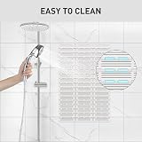 XIYUNTE Shower Mat Non Slip Anti Mould 68x40cm Cut to Size White view 7