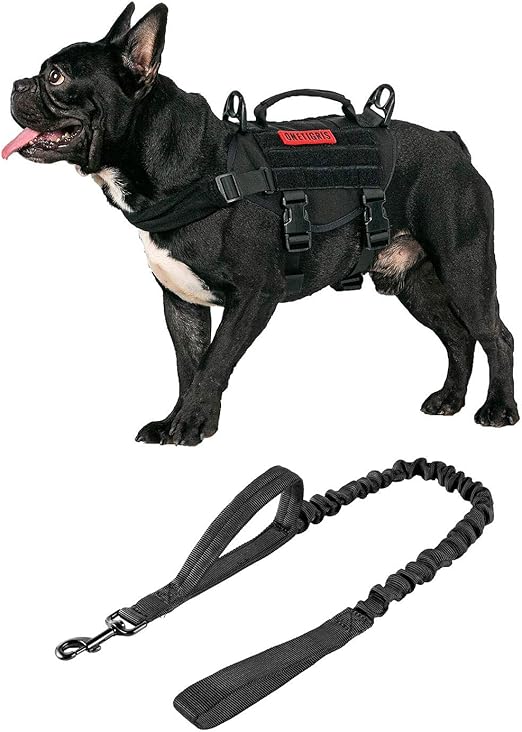 small tactical dog harness