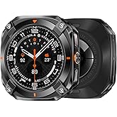 Suitisbest Metal Case for Samsung Galaxy Watch Ultra (2025/2024), Rugged Stainless Steel Protective Bezel with Back Cover, Bumper Cover for Samsung Galaxy Ultra Watch 47mm (Multiple Colors)