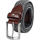 Tommy Hilfiger Men's Fully Adjustable Fabric Web Casual Belt