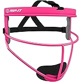 RIP-IT Original Defense Softball Face Mask | Lightweight Protective Softball Fielder's Mask