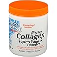 Doctor's Best Pure Collagen Types 1 & 3, Promotes Healthy Skin Hair & Nails – Bone & Joint Support, 7.1 Ounce (Pack of 1)
