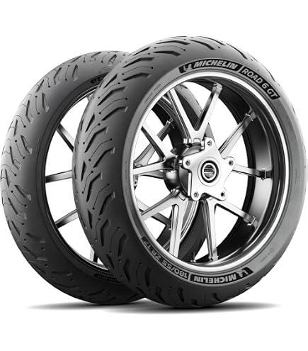 Amazon.com: MICHELIN Road 6 GT Front Tire, black, 120/70ZR17 (58W