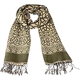 Briomhar Celtic Scarf for Women - Celtic Trinity Knot Scottish Gifts for Ladies
