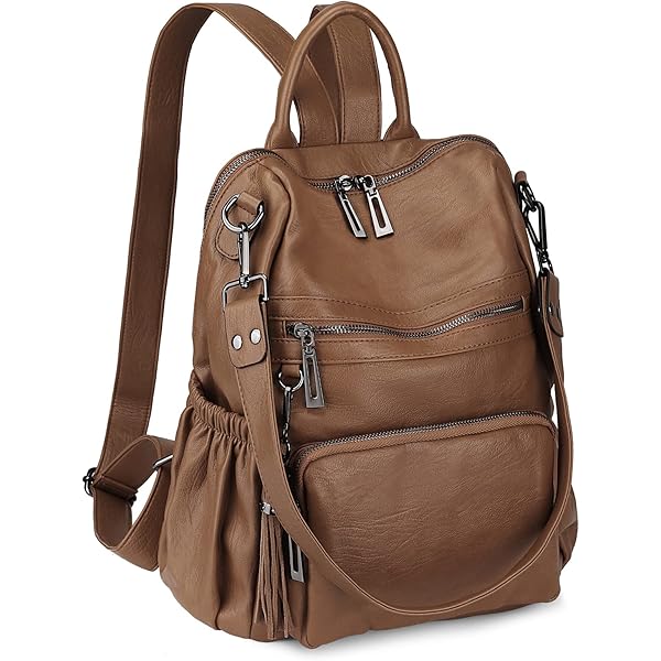 Amazon.com: Mn&Sue British Style Fashion Women Backpack  display picture 1