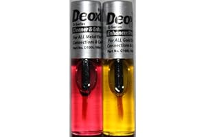 DeoxIT Gold G100L and DeoxIT D100L 1.6ml 100% solution with brush applicator - 1 each