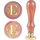 CRASPIRE Letter E Wax Seal Stamp Vintage Alphabet